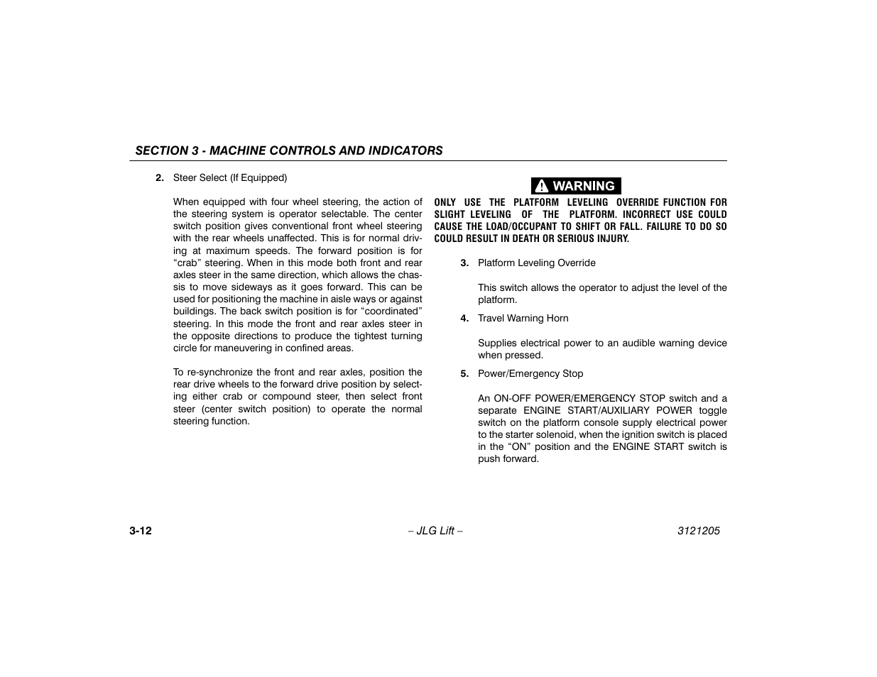 JLG 660SJ Operator Manual User Manual | Page 48 / 150