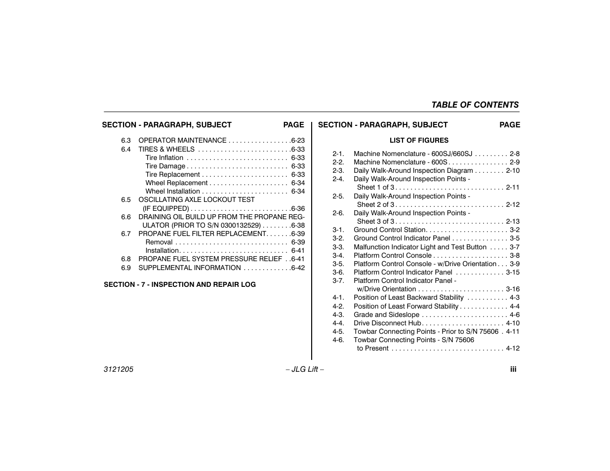 JLG 660SJ Operator Manual User Manual | Page 9 / 150