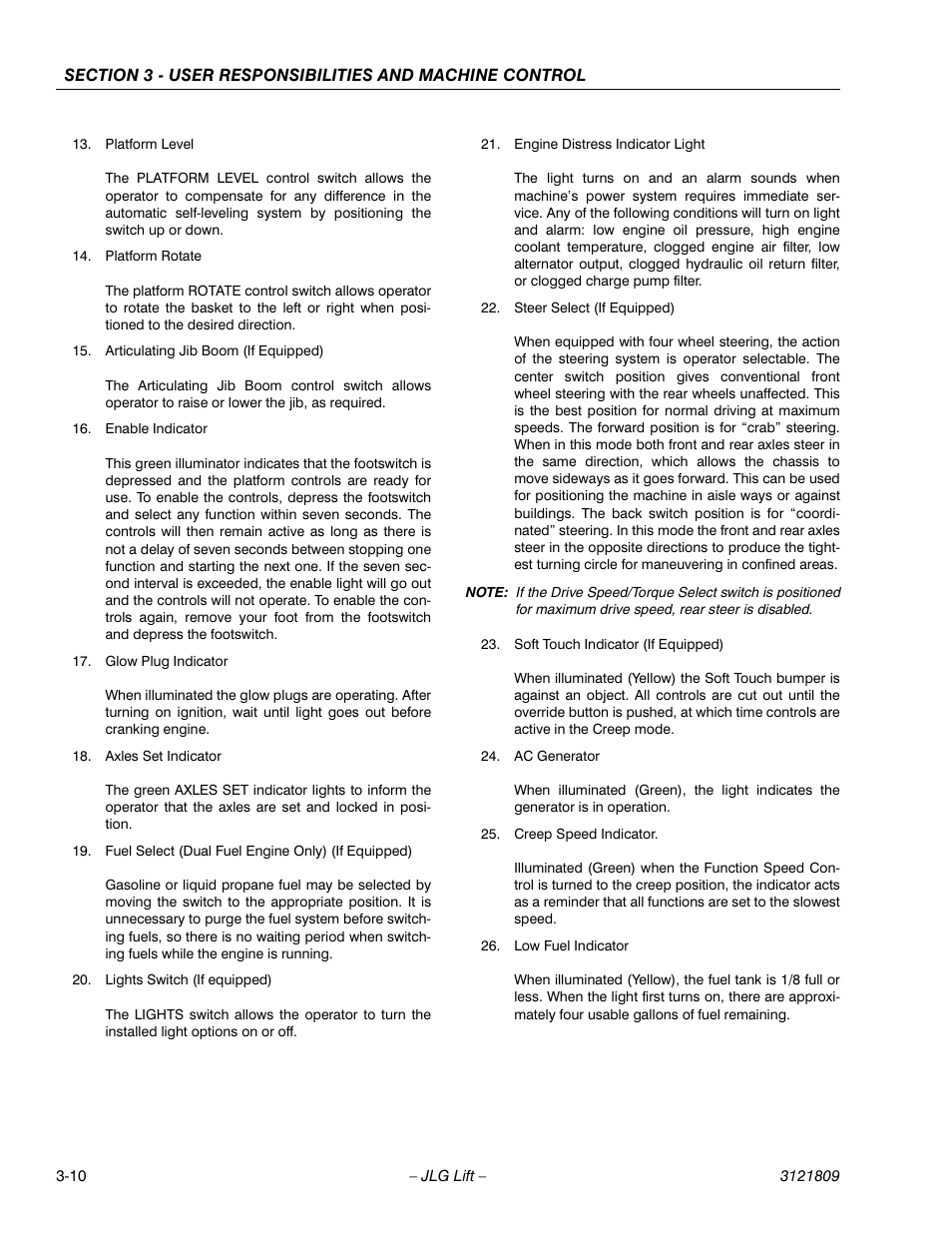 JLG 120-SXJ Operator Manual User Manual | Page 40 / 80
