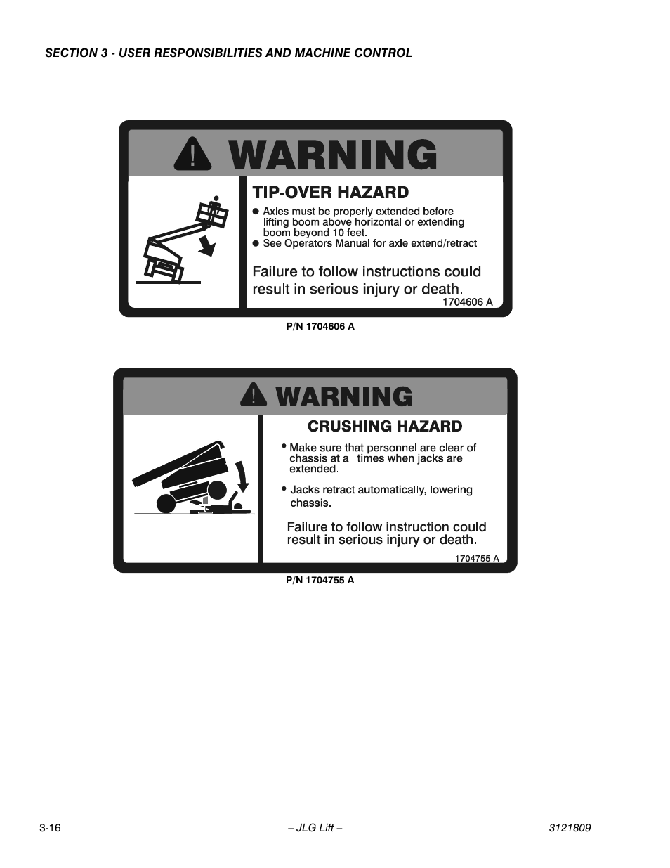 JLG 120-SXJ Operator Manual User Manual | Page 46 / 80