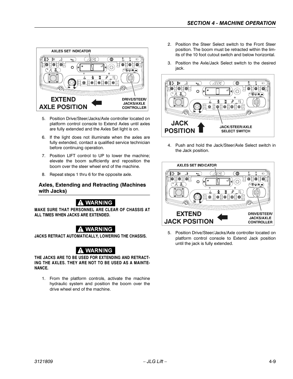 JLG 120-SXJ Operator Manual User Manual | Page 59 / 80
