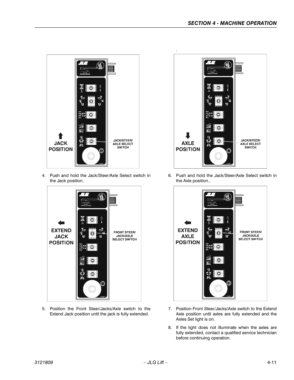 JLG 120-SXJ Operator Manual User Manual | Page 61 / 80