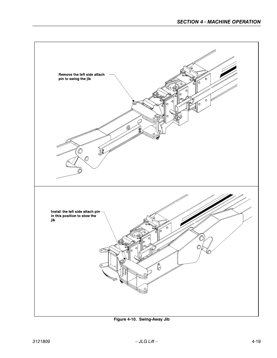 Swing-away jib -19 | JLG 120-SXJ Operator Manual User Manual | Page 69 / 80