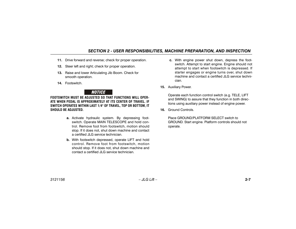 JLG 600SC_660SJC Operator Manual User Manual | Page 27 / 120