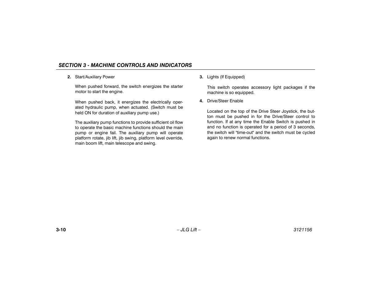 JLG 600SC_660SJC Operator Manual User Manual | Page 44 / 120