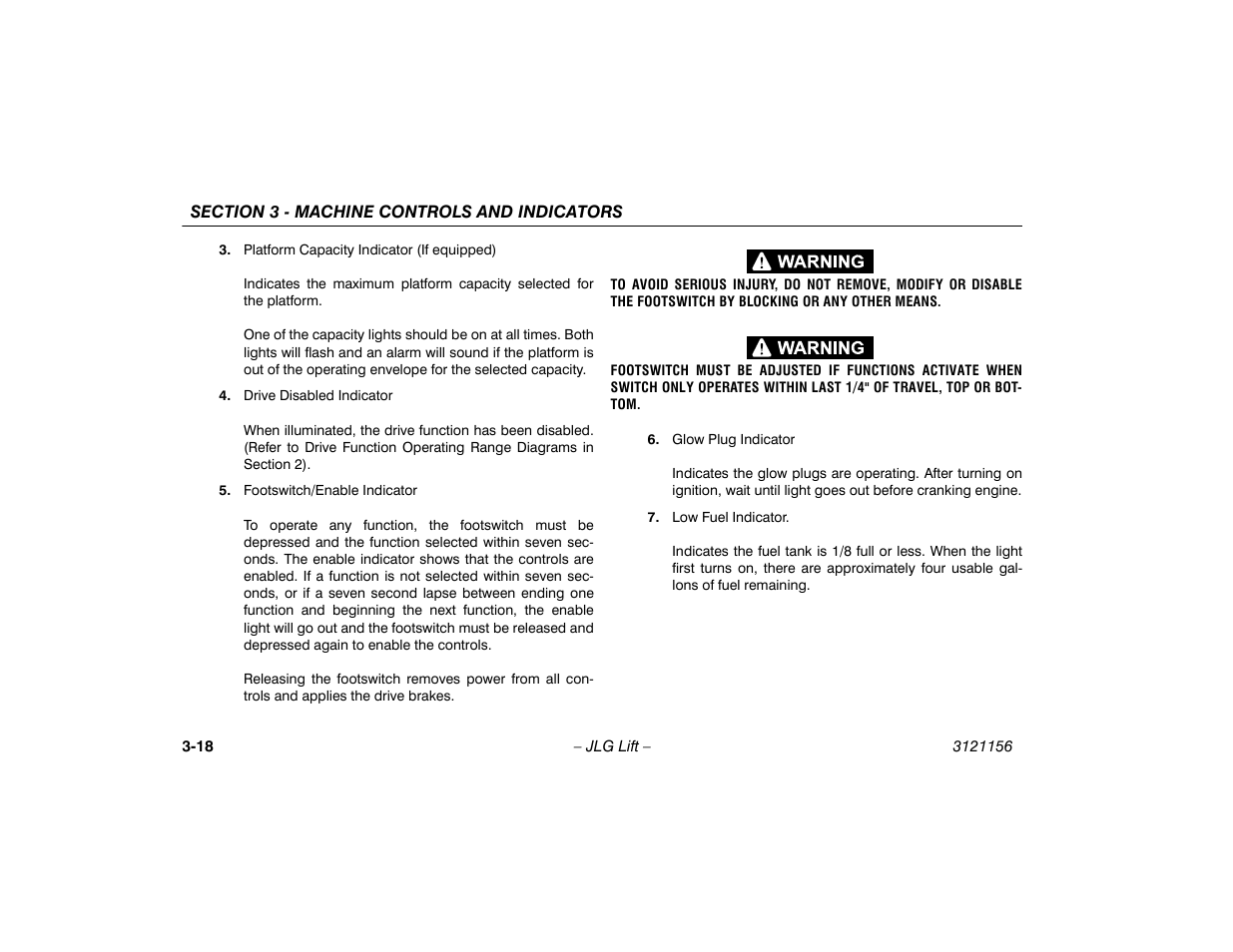 JLG 600SC_660SJC Operator Manual User Manual | Page 52 / 120