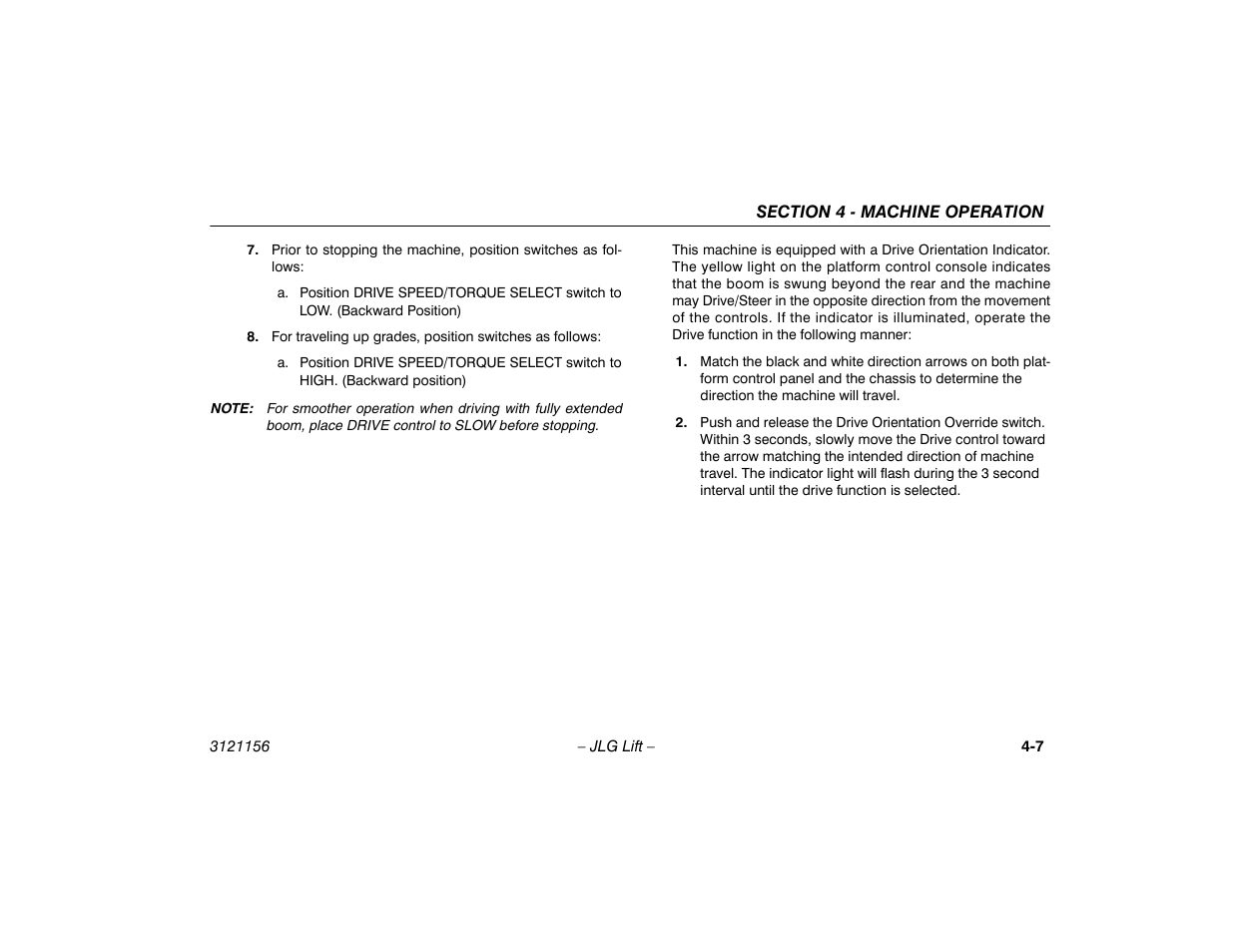 JLG 600SC_660SJC Operator Manual User Manual | Page 61 / 120