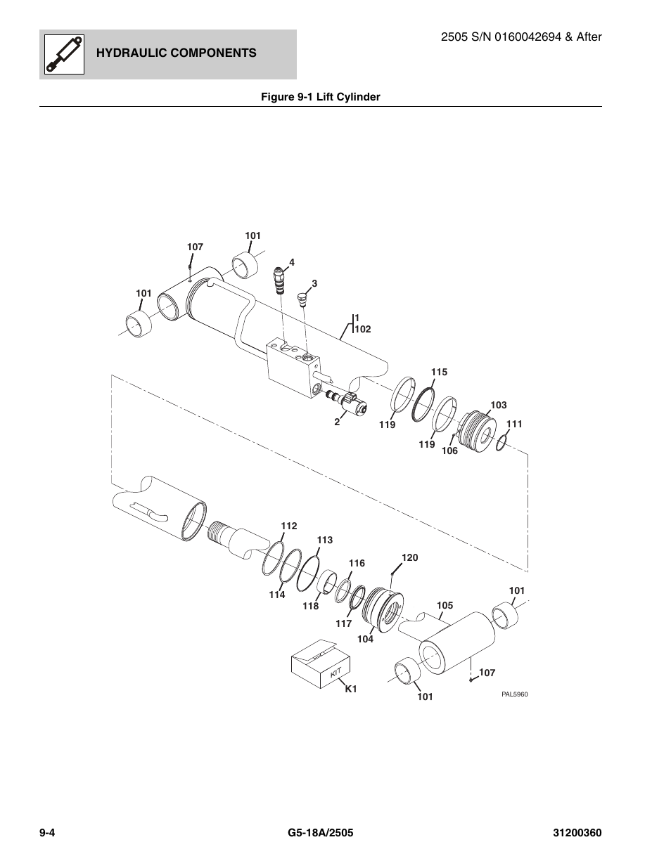 JLG 2505 Parts Manual User Manual | Page 206 / 332