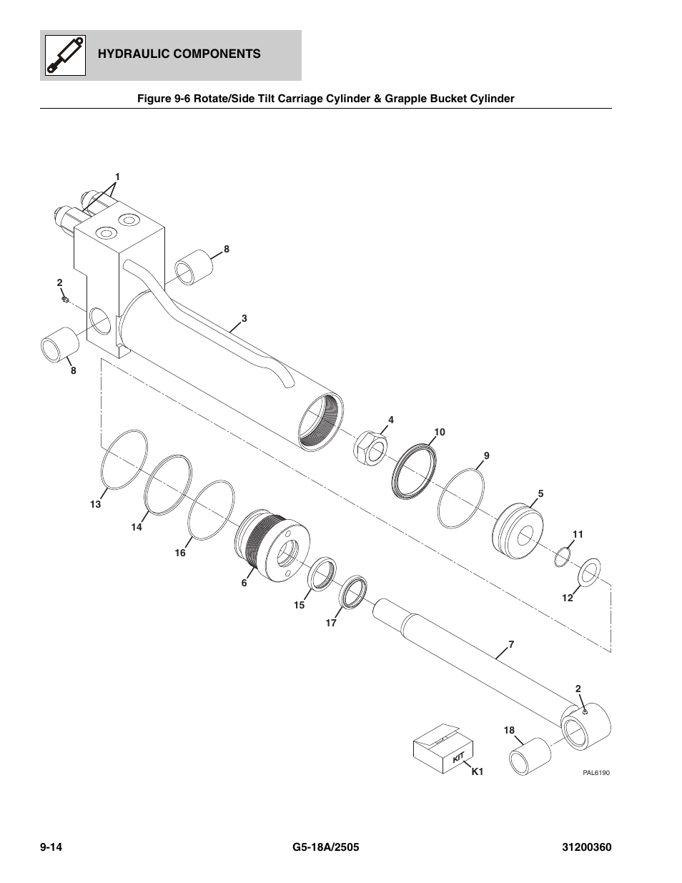 JLG 2505 Parts Manual User Manual | Page 216 / 332