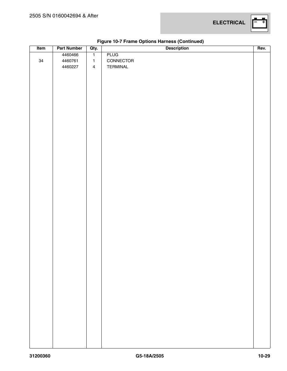 JLG 2505 Parts Manual User Manual | Page 273 / 332