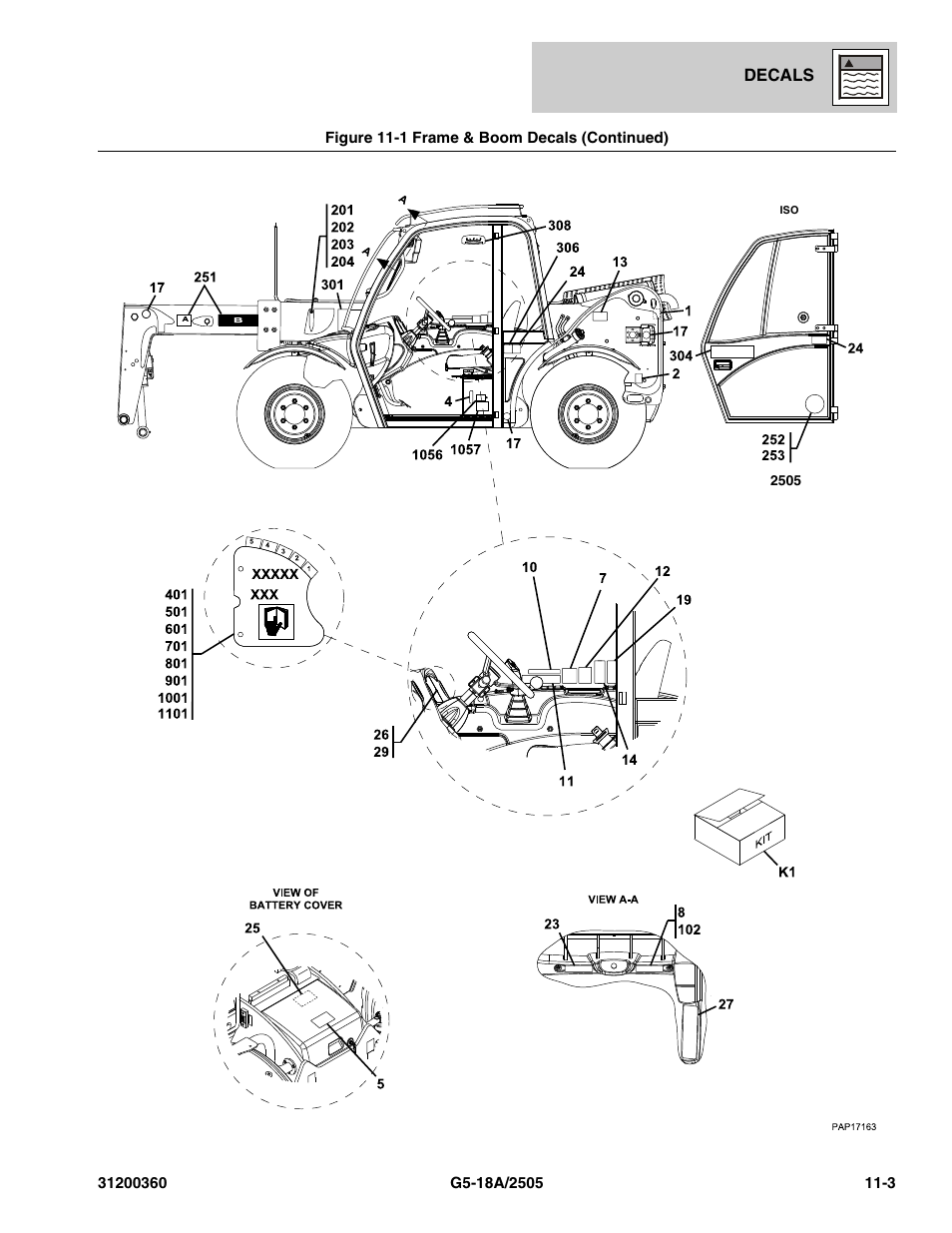 JLG 2505 Parts Manual User Manual | Page 313 / 332
