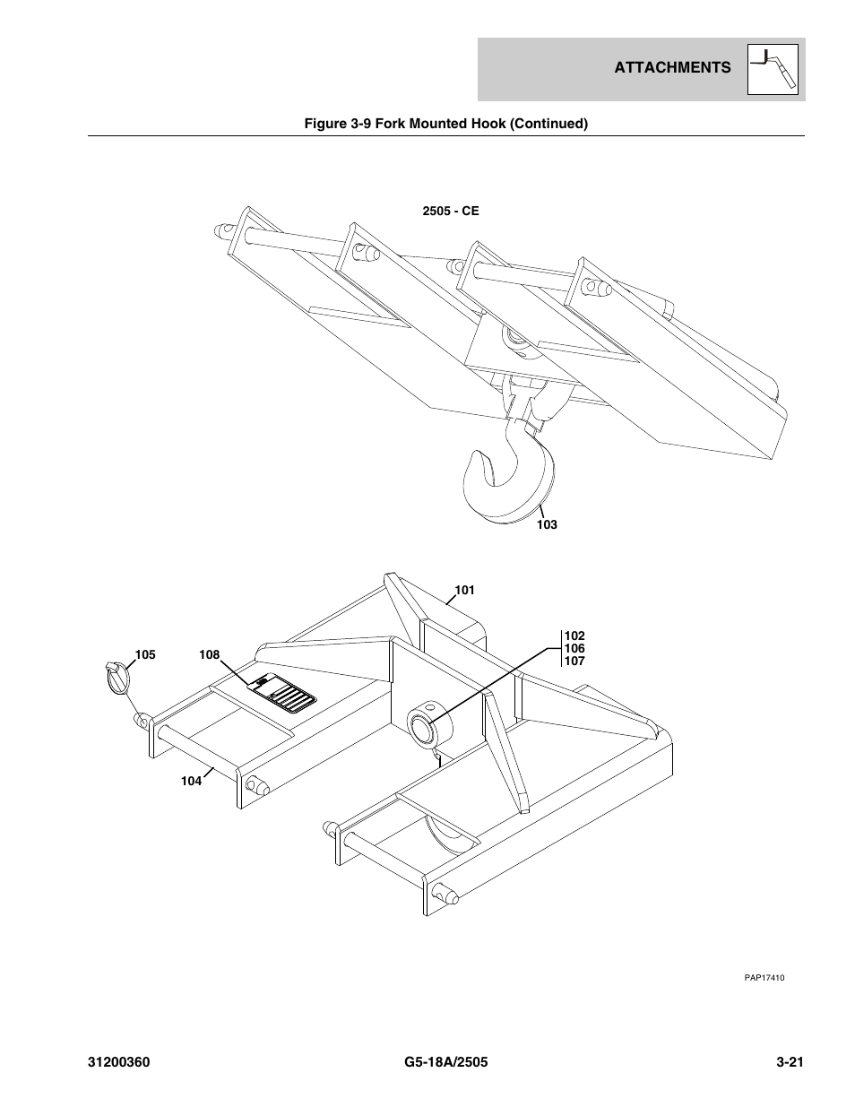 JLG 2505 Parts Manual User Manual | Page 67 / 332