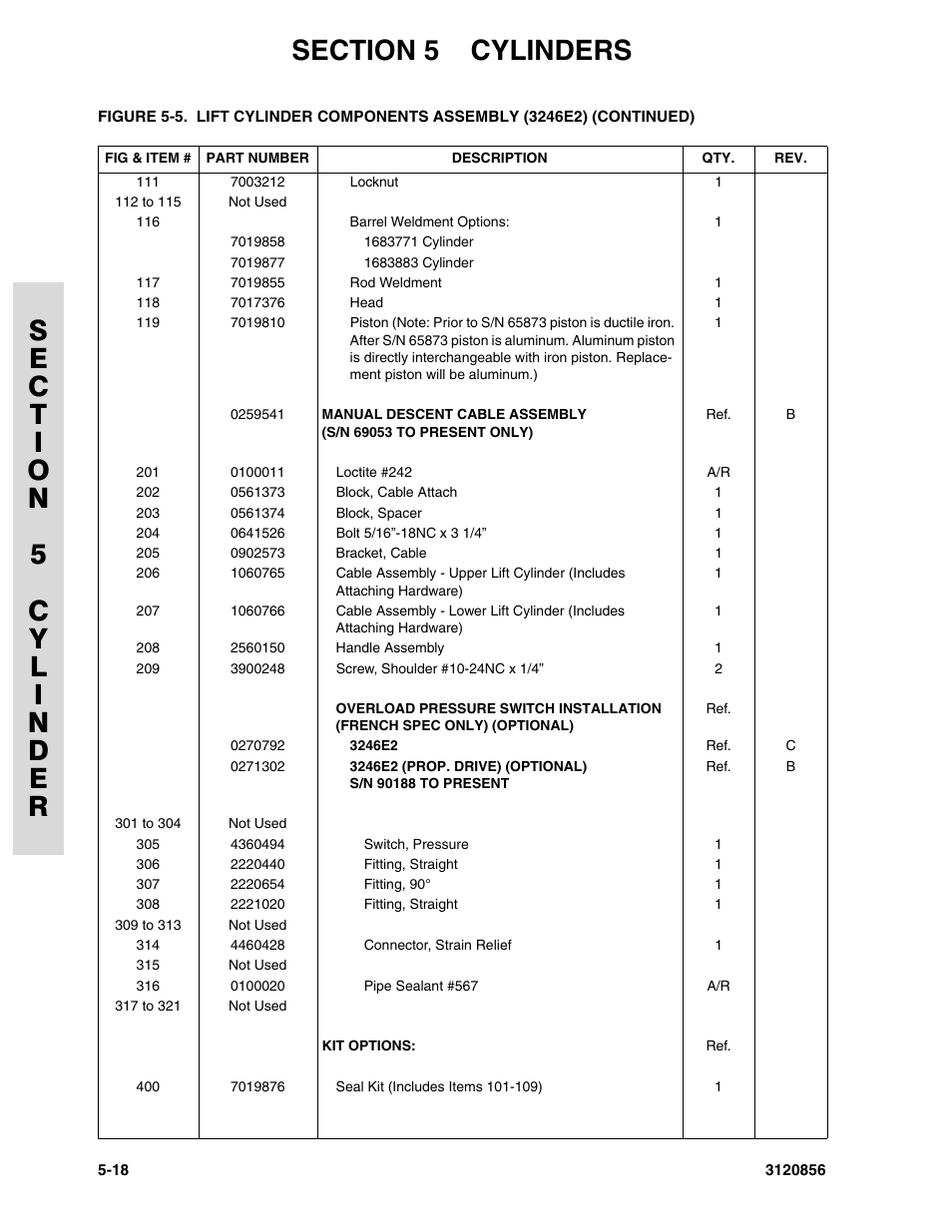 JLG 3246E2 Parts Manual User Manual | Page 154 / 222