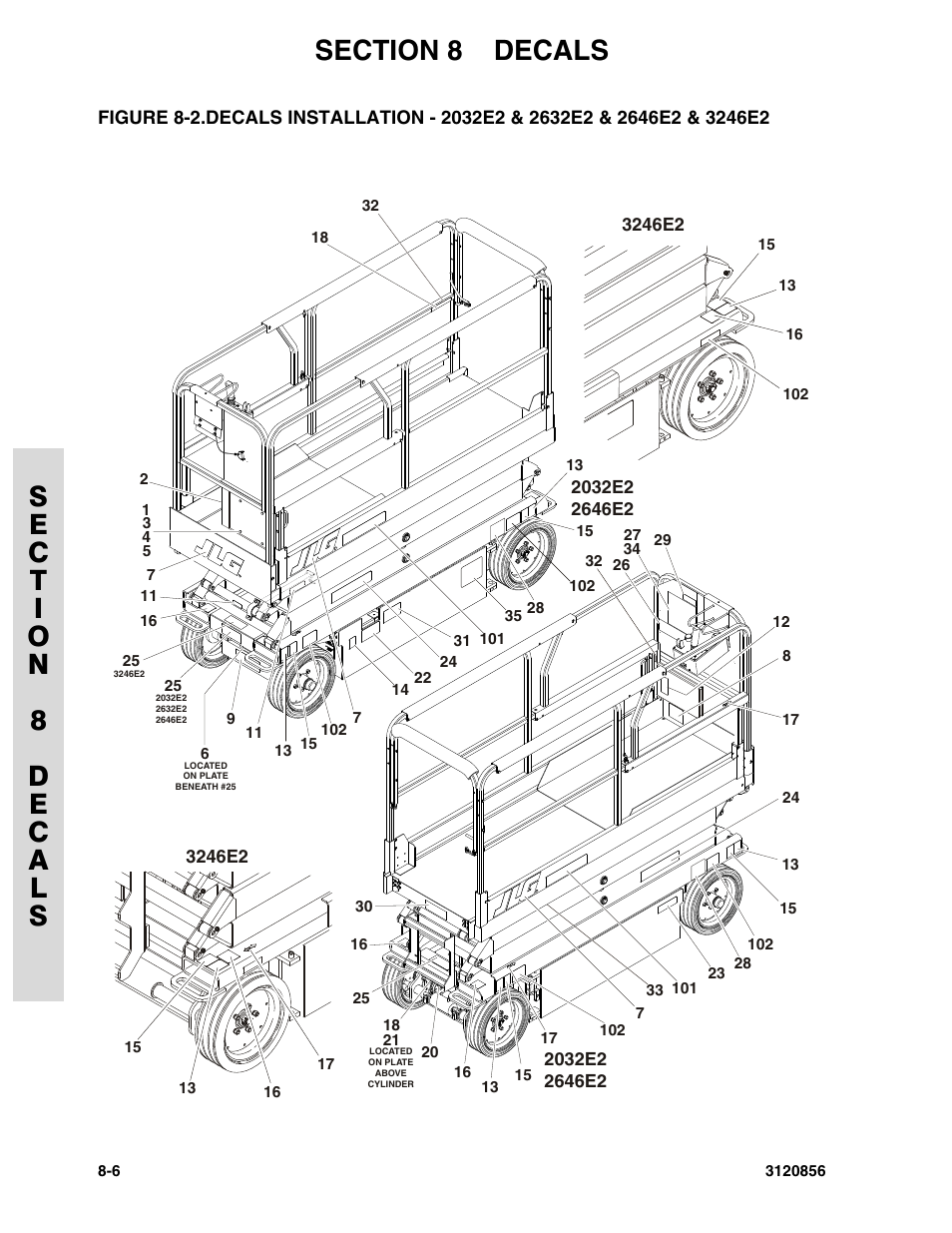 JLG 3246E2 Parts Manual User Manual | Page 200 / 222