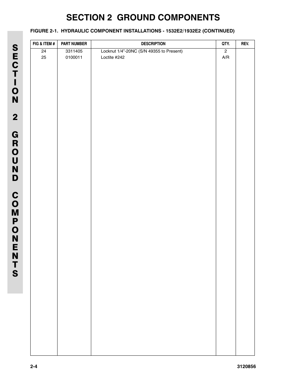 JLG 3246E2 Parts Manual User Manual | Page 38 / 222