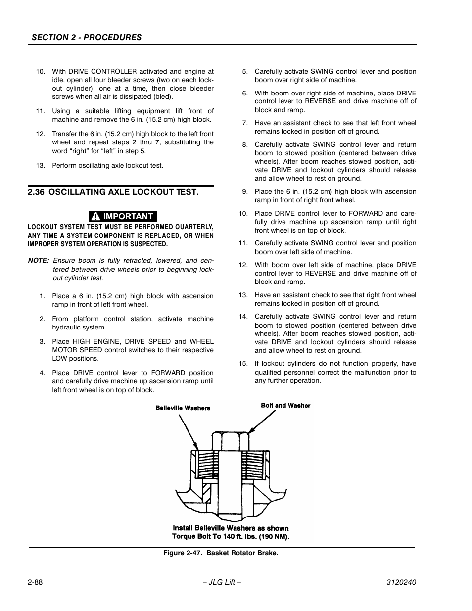 JLG 40H Service Manual User Manual | Page 108 / 152