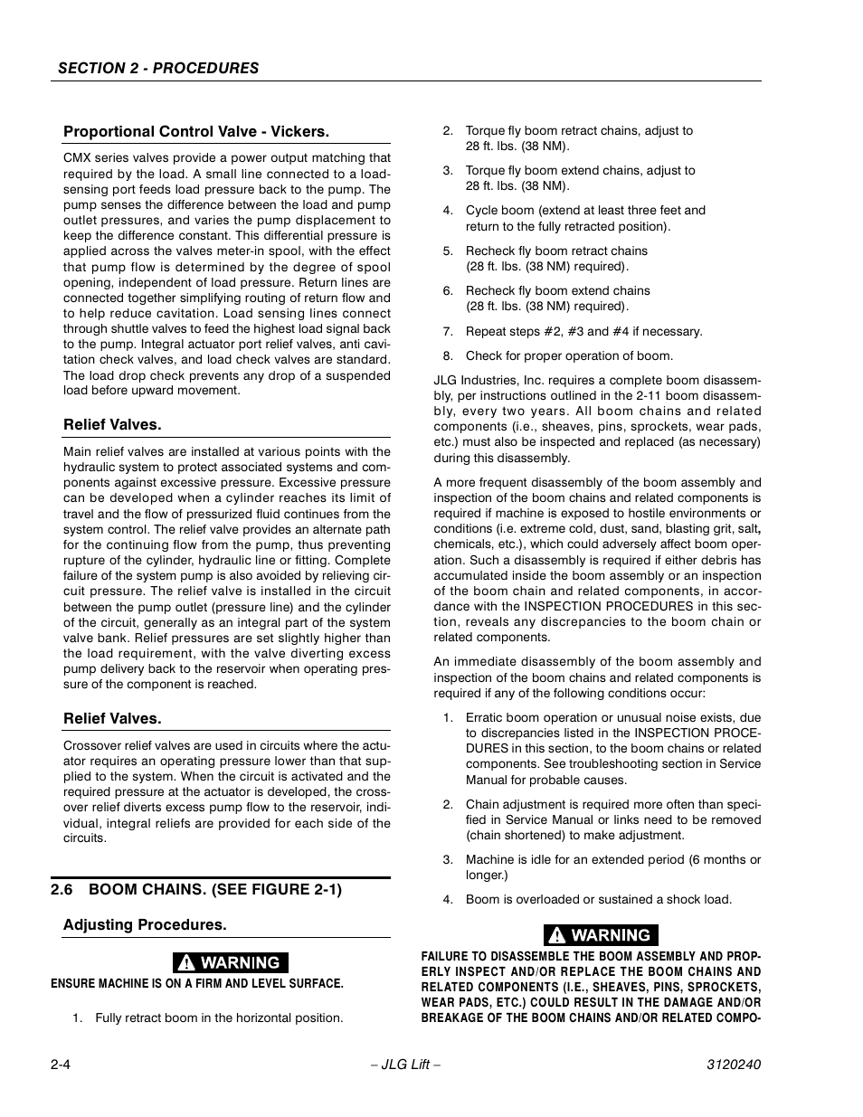 JLG 40H Service Manual User Manual | Page 24 / 152