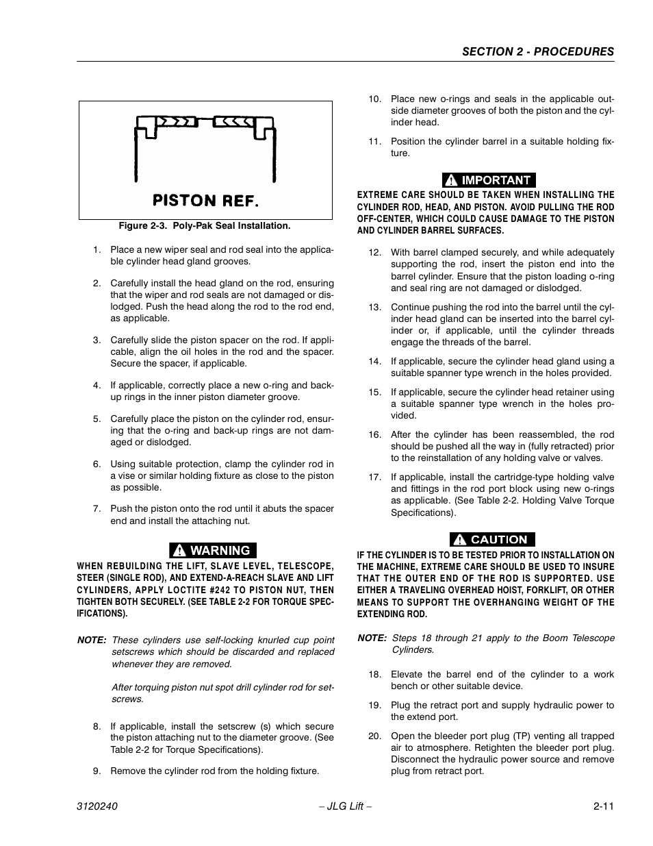 JLG 40H Service Manual User Manual | Page 31 / 152