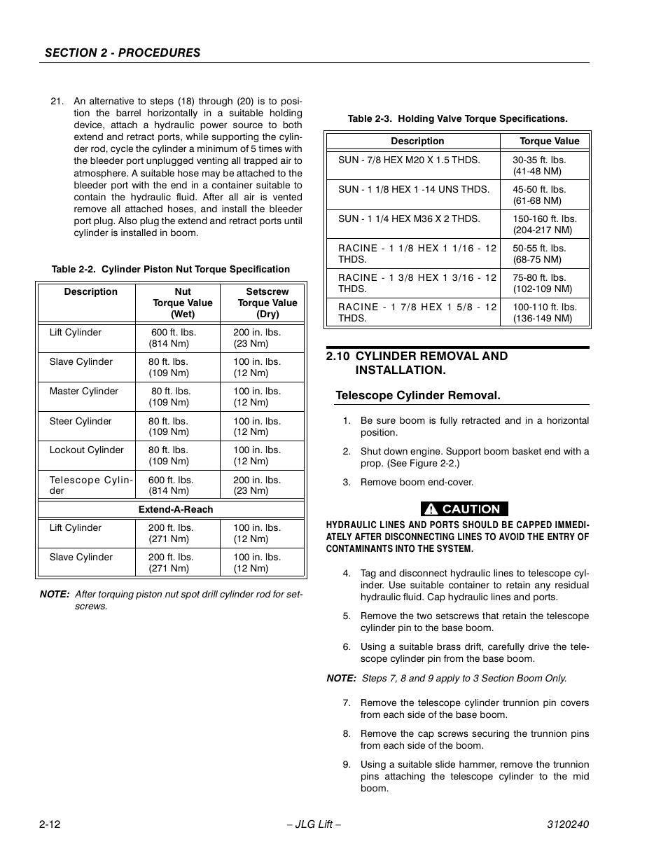 JLG 40H Service Manual User Manual | Page 32 / 152
