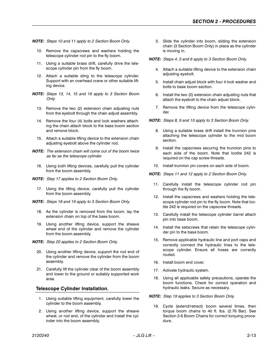 JLG 40H Service Manual User Manual | Page 33 / 152