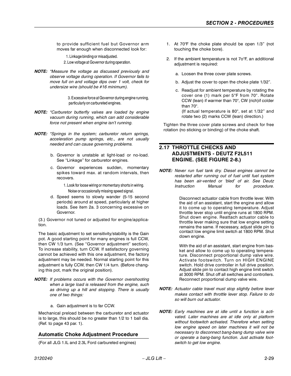 JLG 40H Service Manual User Manual | Page 49 / 152