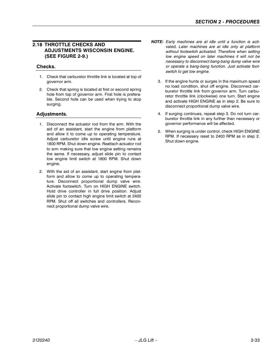 JLG 40H Service Manual User Manual | Page 53 / 152