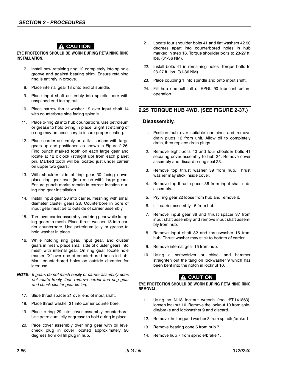 JLG 40H Service Manual User Manual | Page 86 / 152