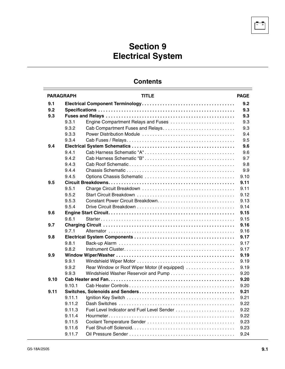 JLG G5-18A Service Manual User Manual | Page 101 / 128