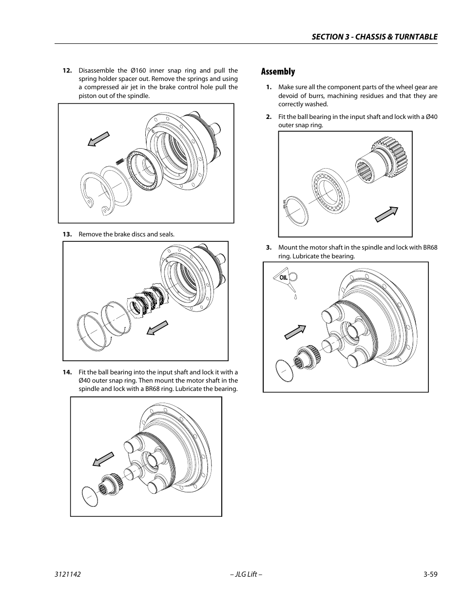 Assembly, Assembly -59 | JLG 1350SJP Service Manual User Manual | Page 105 / 554