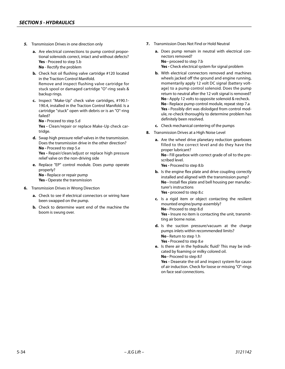 JLG 1350SJP Service Manual User Manual | Page 358 / 554