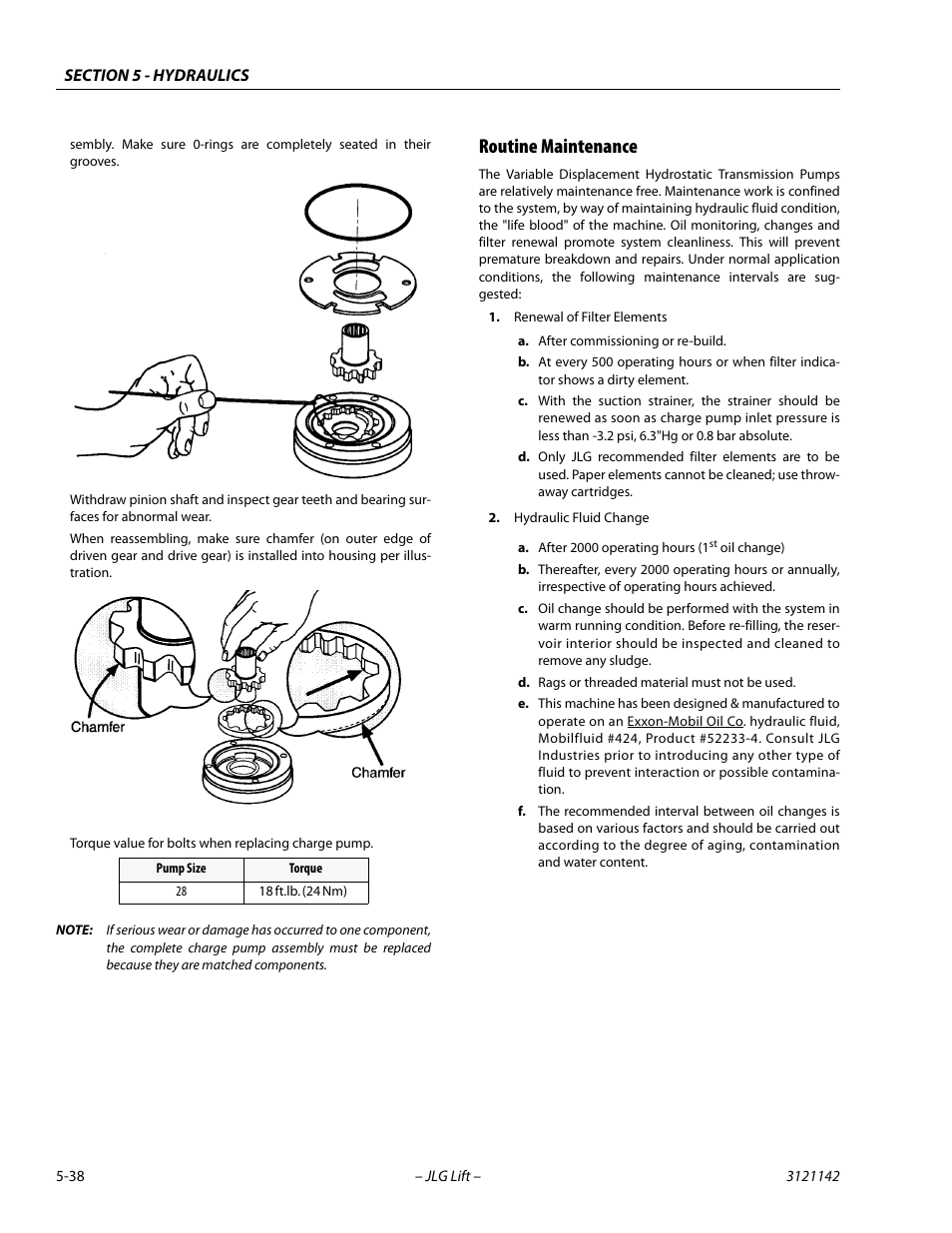 Routine maintenance, Routine maintenance -38 | JLG 1350SJP Service Manual User Manual | Page 362 / 554