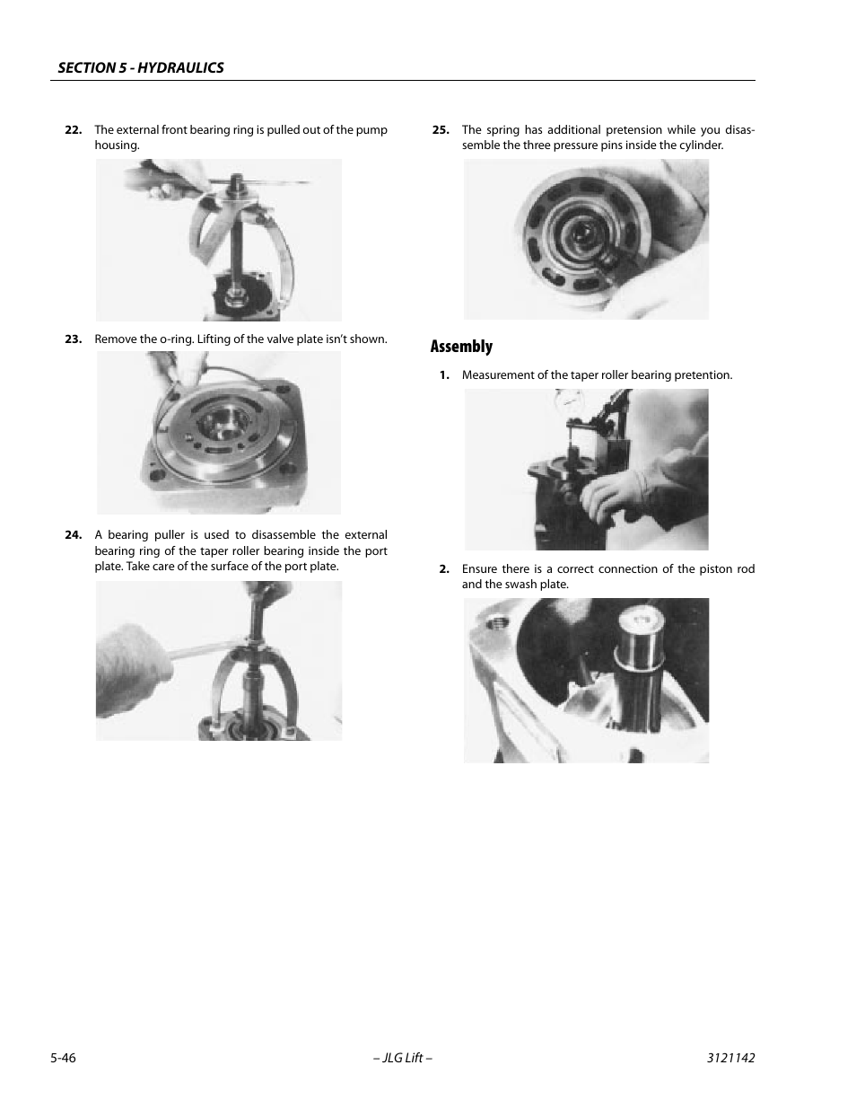 Assembly, Assembly -46 | JLG 1350SJP Service Manual User Manual | Page 370 / 554