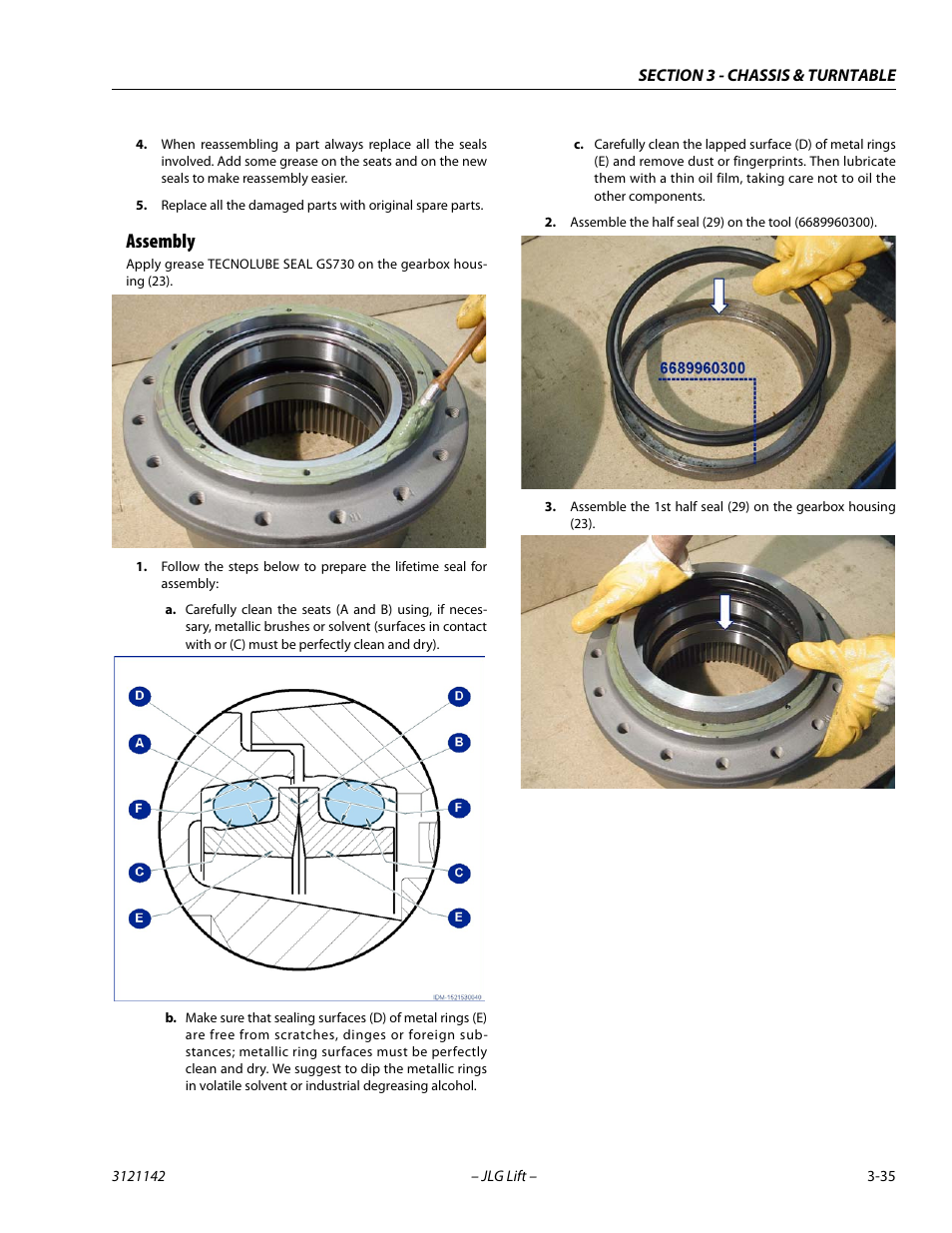 Assembly, Assembly -35 | JLG 1350SJP Service Manual User Manual | Page 81 / 554