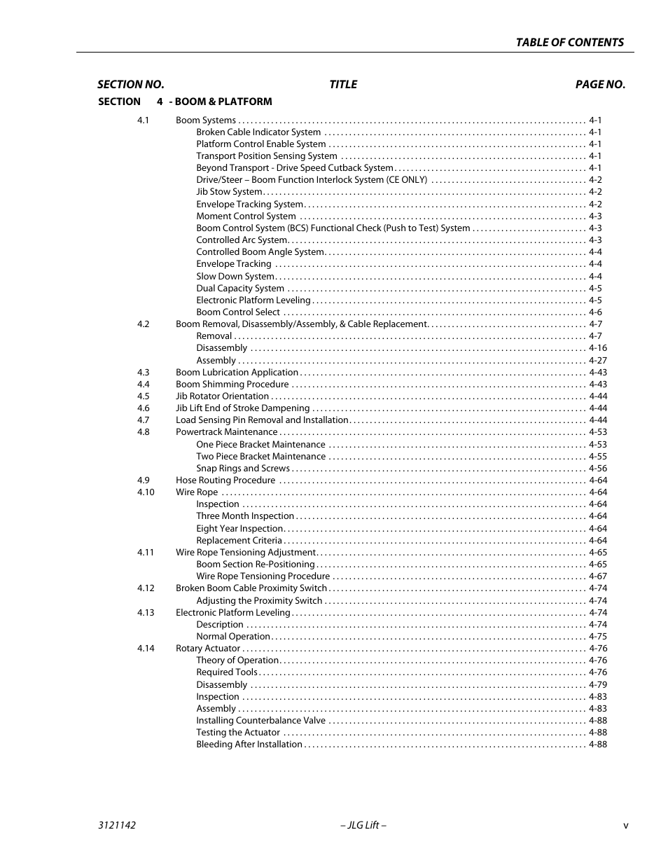 JLG 1350SJP Service Manual User Manual | Page 9 / 554
