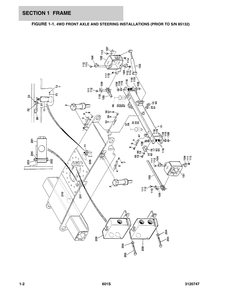 JLG 601S ANSI Parts Manual User Manual | Page 10 / 384