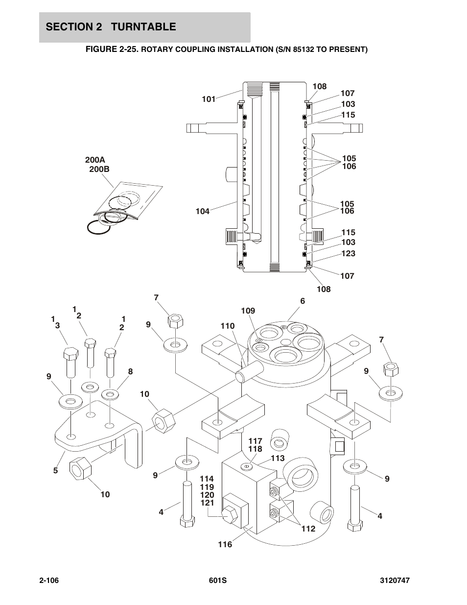 JLG 601S ANSI Parts Manual User Manual | Page 152 / 384