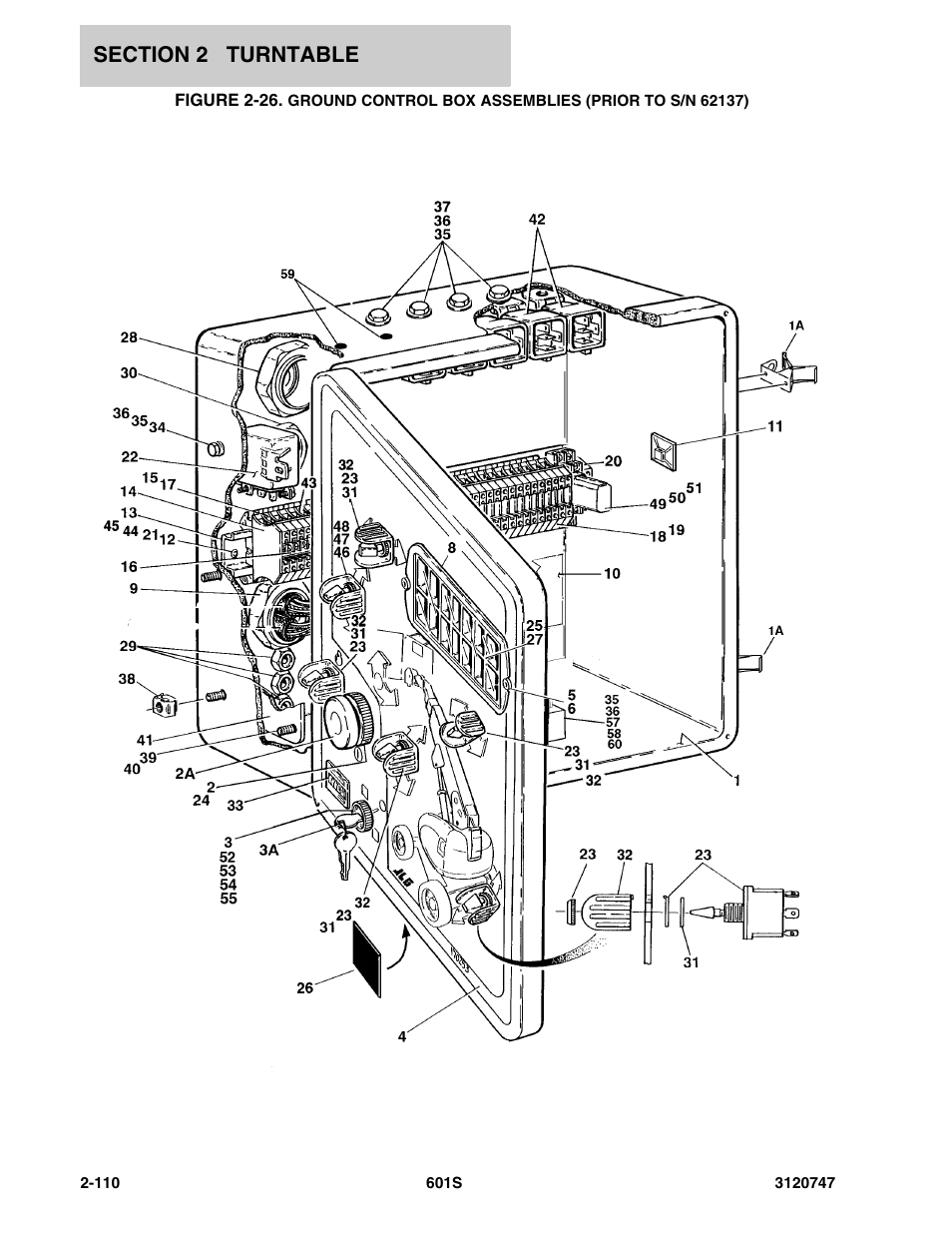JLG 601S ANSI Parts Manual User Manual | Page 156 / 384