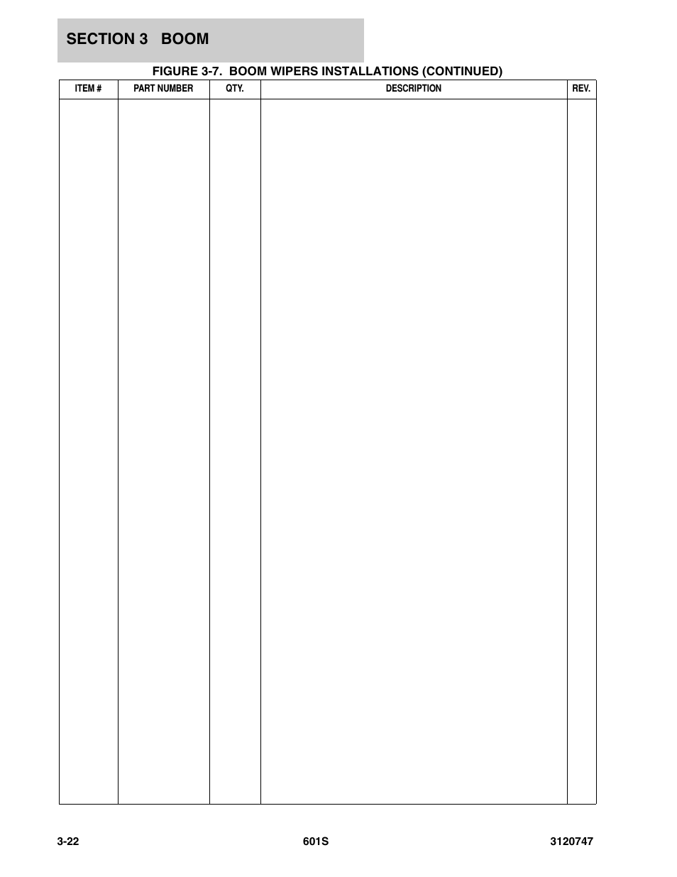 JLG 601S ANSI Parts Manual User Manual | Page 198 / 384