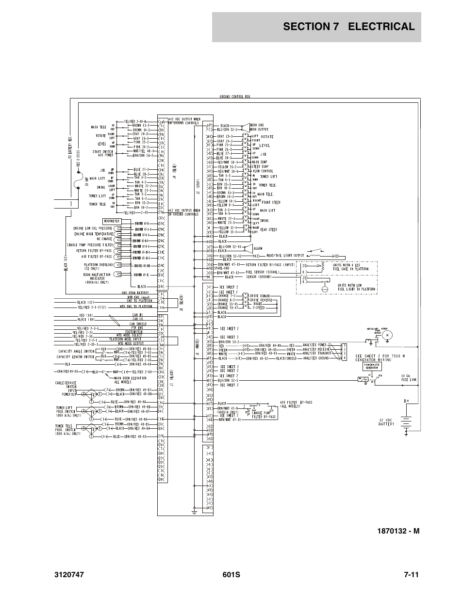 JLG 601S ANSI Parts Manual User Manual | Page 295 / 384