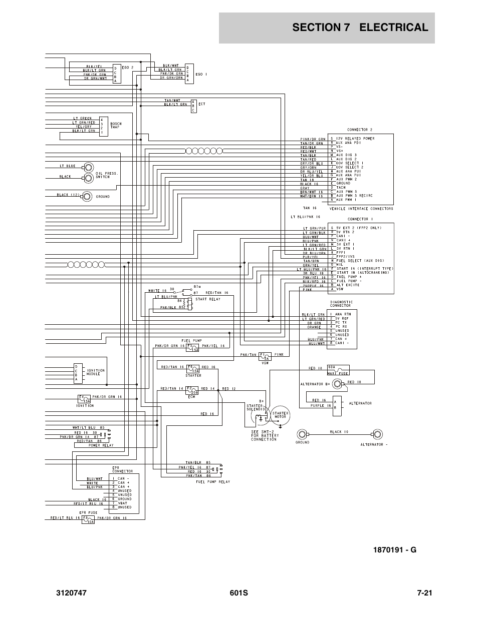 JLG 601S ANSI Parts Manual User Manual | Page 305 / 384