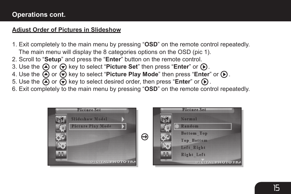 Aluratek ADMPF107 User Manual | Page 15 / 24