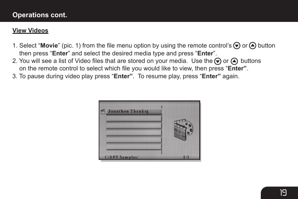 Aluratek ADMPF107 User Manual | Page 19 / 24