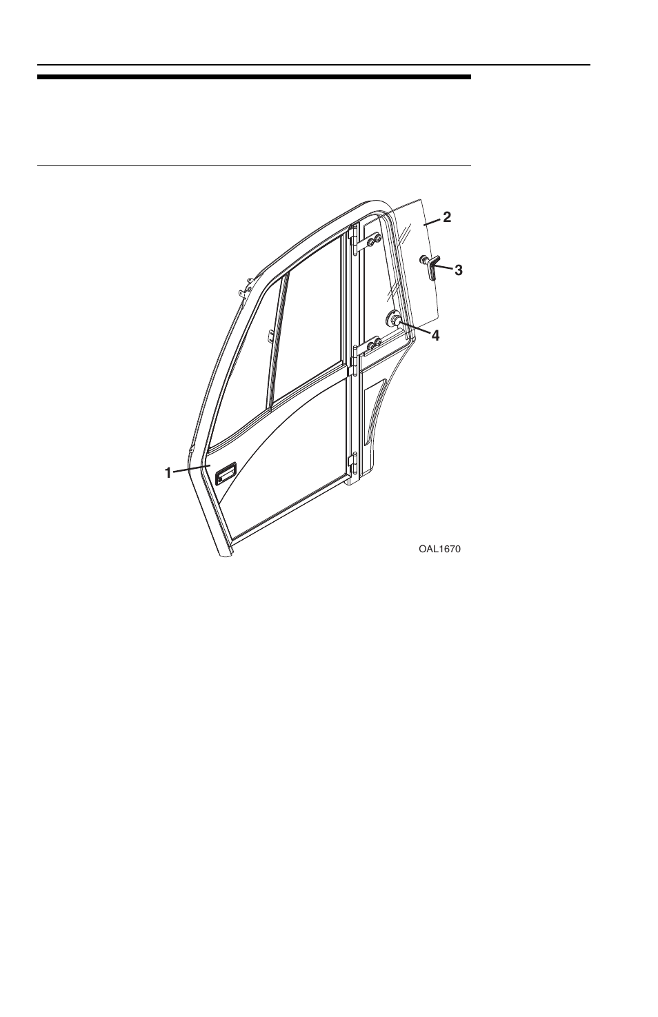 6 windows, Cab door window (if equipped), 6 windows -12 | Cab door window (if equipped) -12 | JLG 2505 Operator Manual User Manual | Page 36 / 142