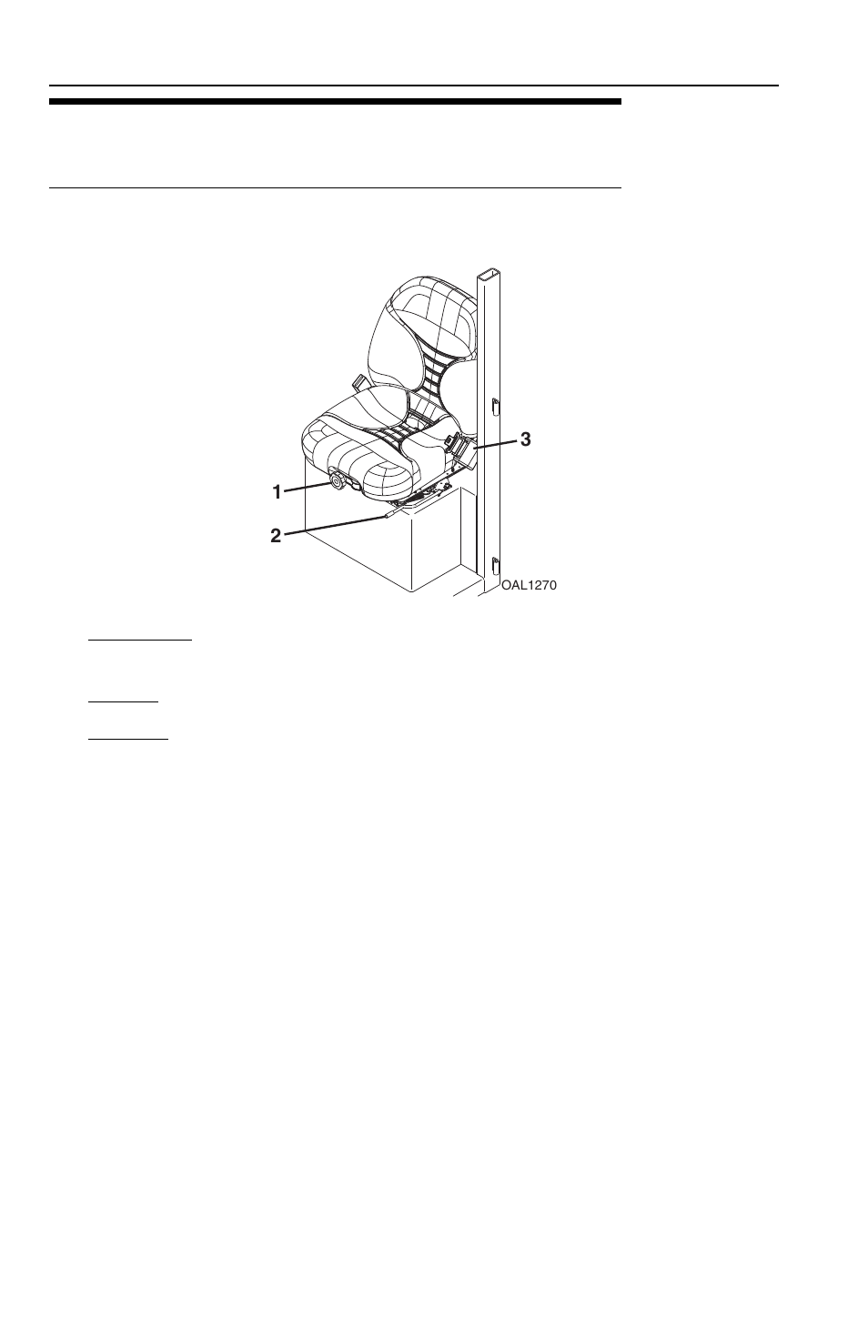 4 operator seat, Adjustments, 4 operator seat -20 | Adjustments -20, 4 operator seat adjustments | JLG 2505 Operator Manual User Manual | Page 58 / 142