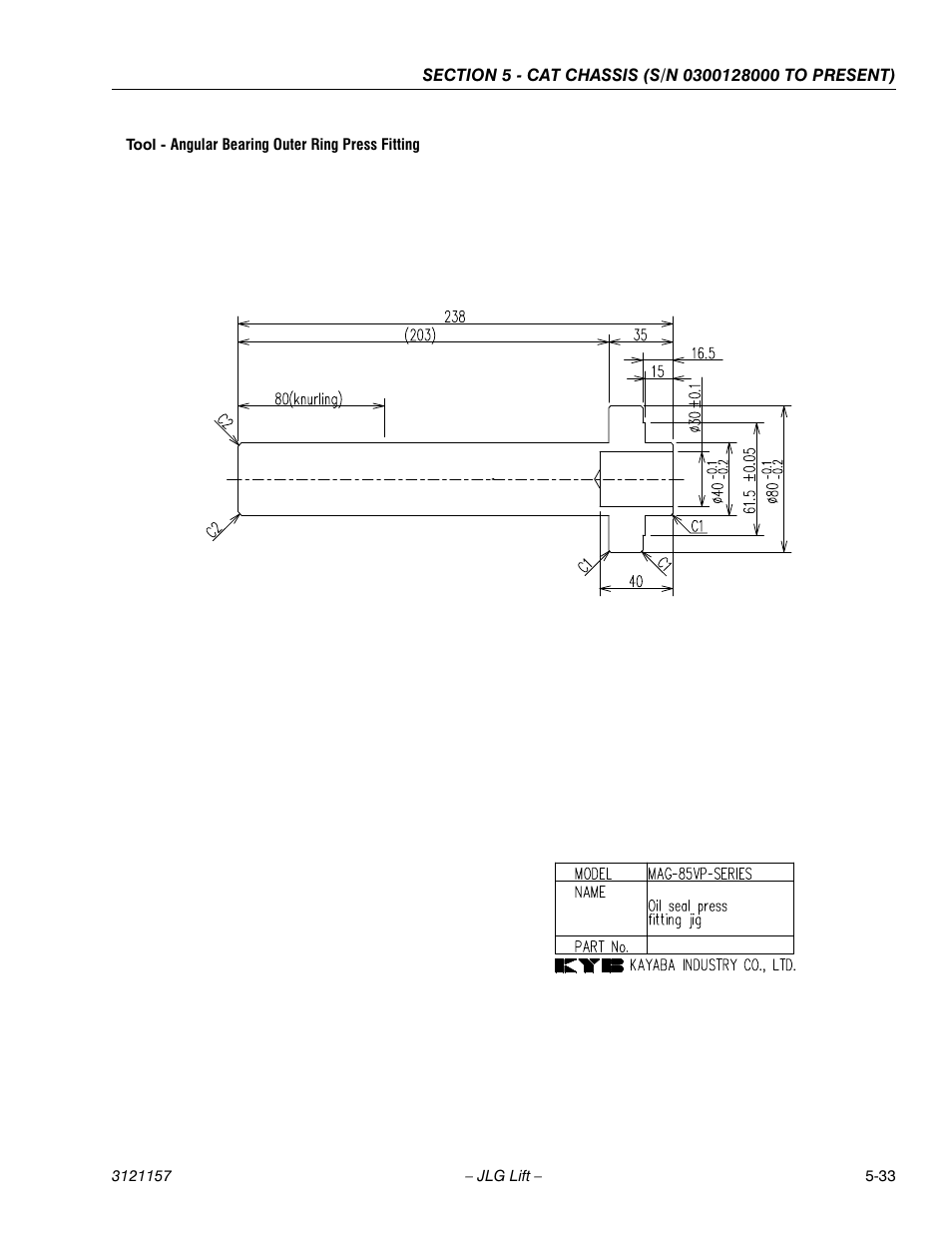 JLG 600SC_660SJC Service Manual User Manual | Page 125 / 406