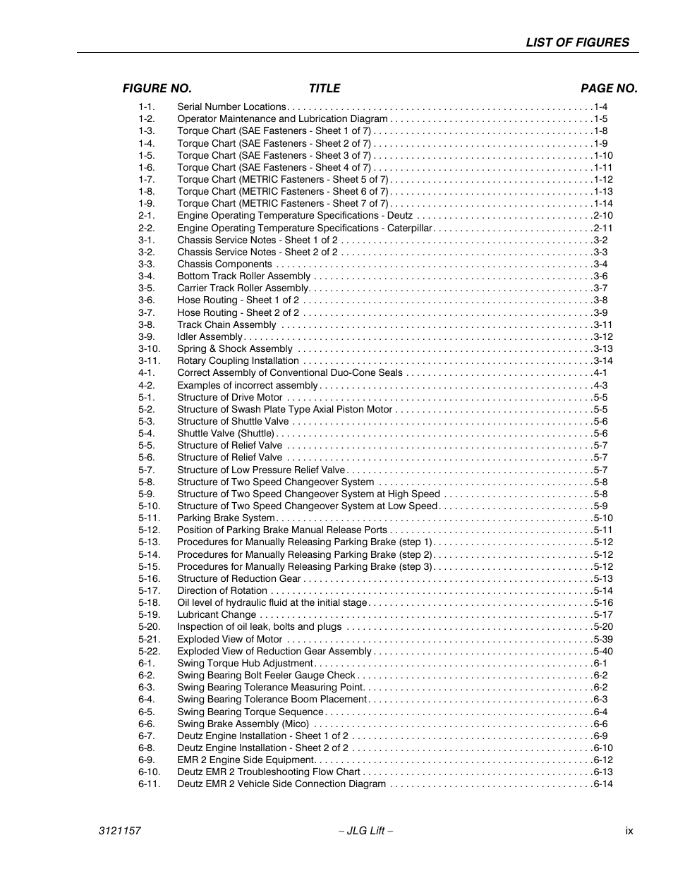 JLG 600SC_660SJC Service Manual User Manual | Page 13 / 406