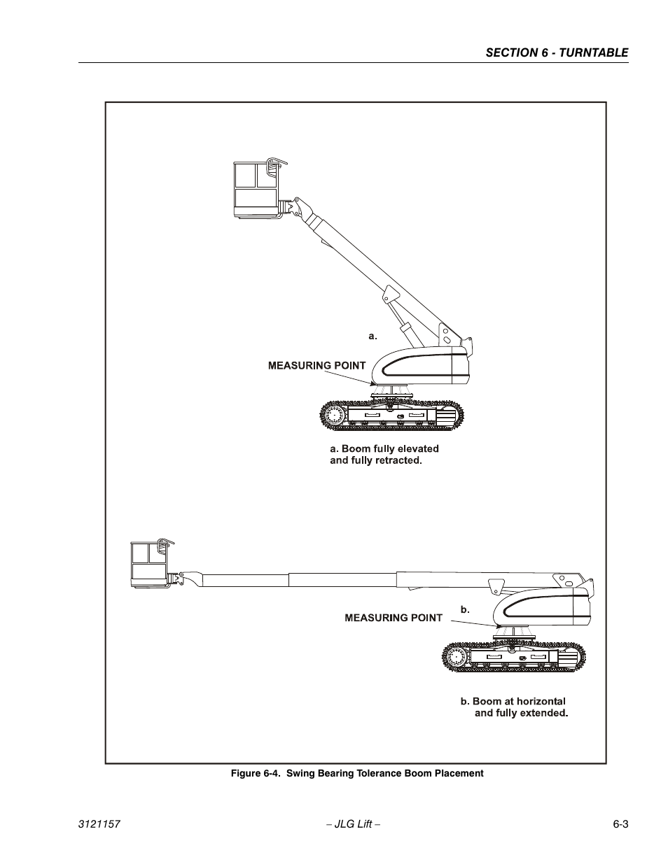 Swing bearing tolerance boom placement -3 | JLG 600SC_660SJC Service Manual User Manual | Page 149 / 406