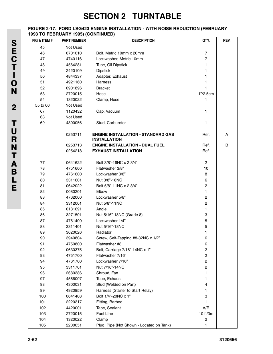 JLG 60HA ANSI Parts Manual User Manual | Page 134 / 352