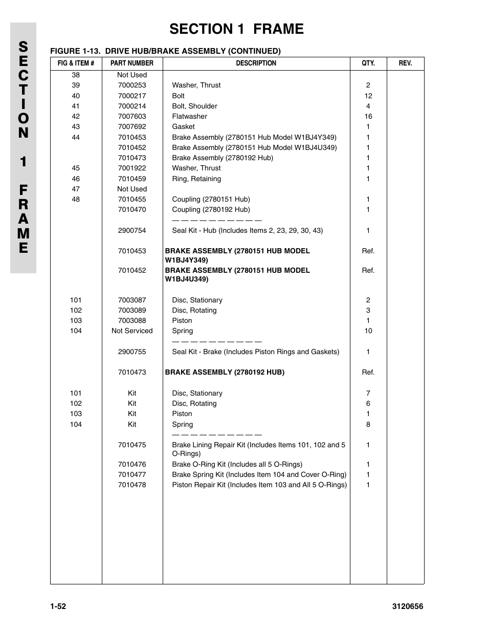 JLG 60HA ANSI Parts Manual User Manual | Page 60 / 352