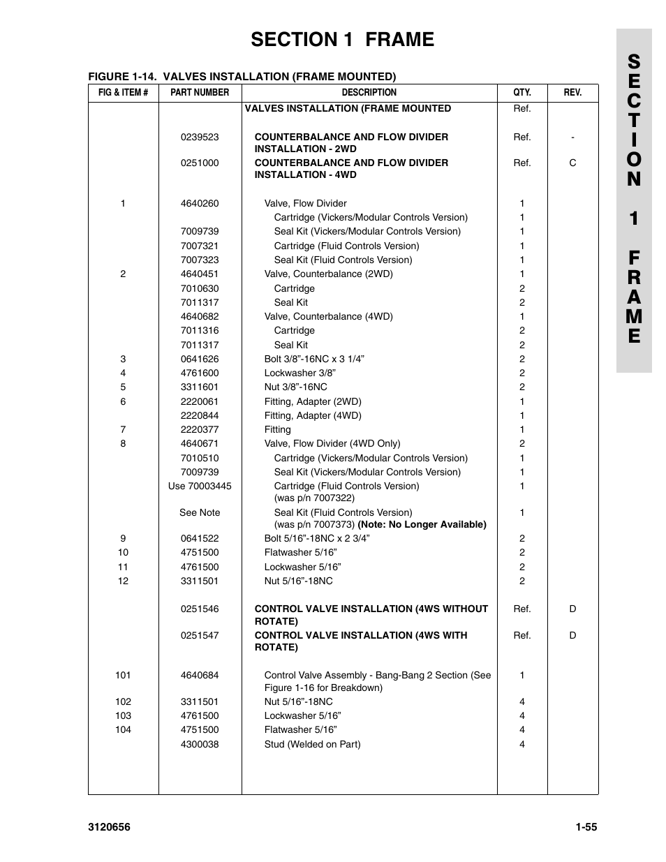 JLG 60HA ANSI Parts Manual User Manual | Page 63 / 352